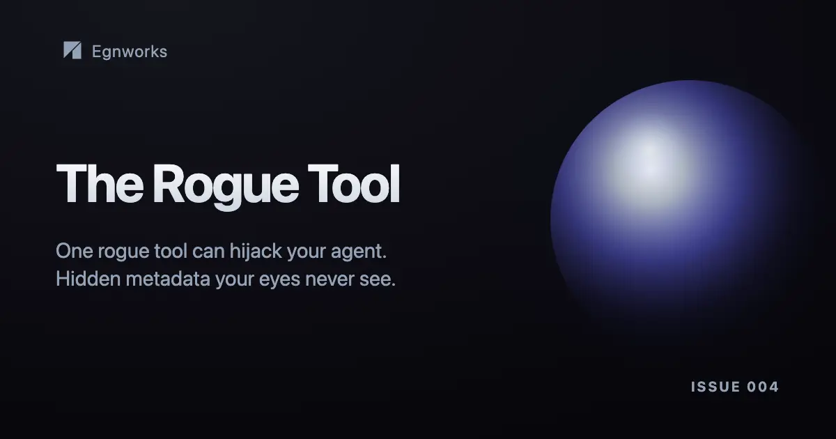 MCP Tool Poisoning and the Hidden Threat to Agentic SecOps